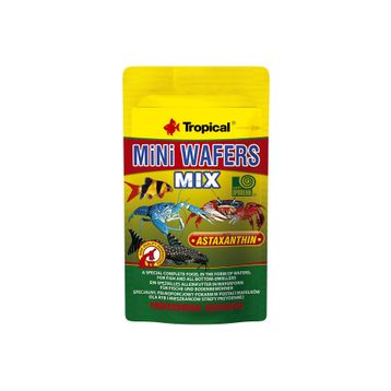 Tropical Mini Wafers Mix 18 gr Vatoz ve Çöpçü Balığı Yemi