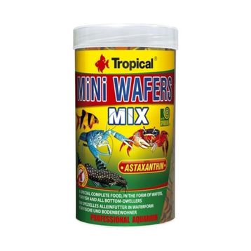 Tropical Mini Wafers Mix 18 gr Vatoz ve Çöpçü Balığı Yemi