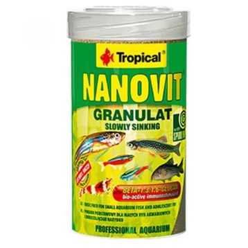 Tropical Nanovit Granulat 250 ml 175 gr Balık Yemi