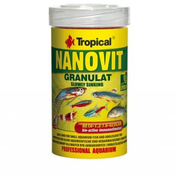 Tropical Nanovit Granulat 250 ml 175 gr Balık Yemi
