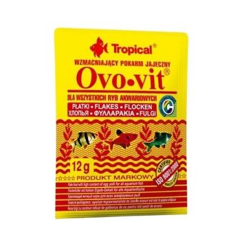Tropical Ovo-Vit Yumurta Sarılı Vitaminli 12 gr 50 ml Pul Balık Yemi