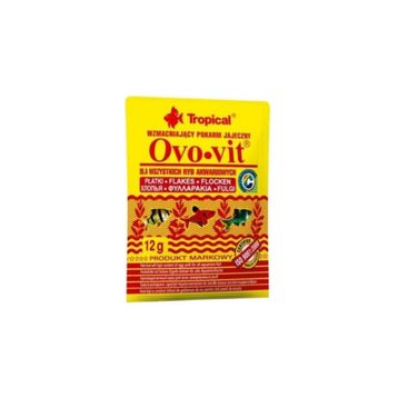 Tropical Ovo-Vit Yumurta Sarılı Vitaminli 12 gr 50 ml Pul Balık Yemi