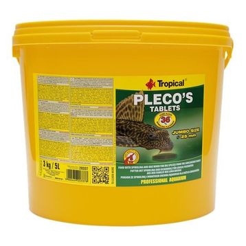 Tropical Plecos Tablets 5 lt/ 3 kg Balık Yemi