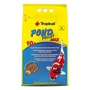 Tropical Pond Pellet 130 gr Mix Koi ve Japon Balıkları İçin Granül Yem