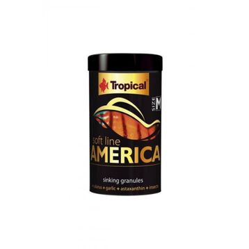 Tropical Size M 100 ml 60 gr Soft Line America Balık Yemi