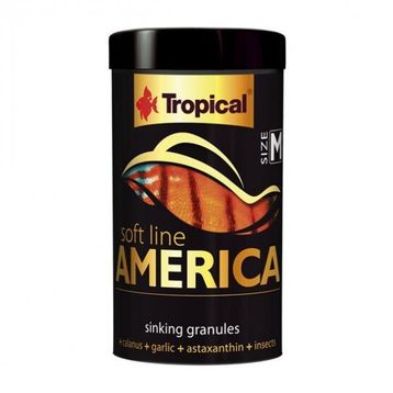 Tropical Size M 100 ml 60 gr Soft Line America Balık Yemi