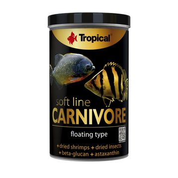 Tropical Soft Line Carnivore 1000 ml 320 gr Balık Yemi