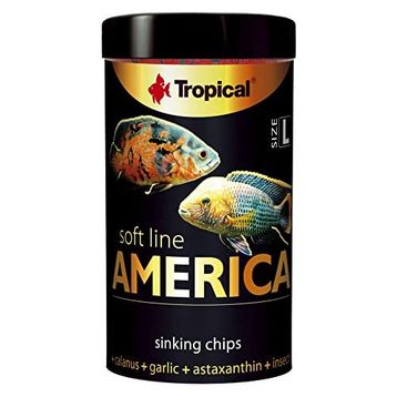 Tropical Softline America Kuzey ve Güney Amerika Balıkları için Yumuşak Taneli Small 10 gr Balık Yemi