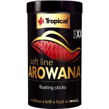 Tropical Softline Arowana Yetişkin Arowanalar için Renklendirici Xxlarge 250 ml 80 gr Balık Yemi