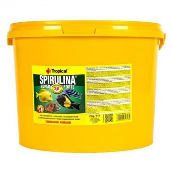 Tropical Super Spirulina Forte 11 lt 2 kg Kova Balık Yemi