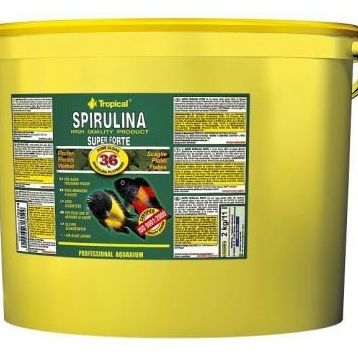 Tropical Super Spirulina Forte 11 lt 2 kg Kova Balık Yemi