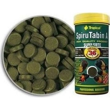 Tropical Super SpiruTabin A 100 Adet Balık Yemi