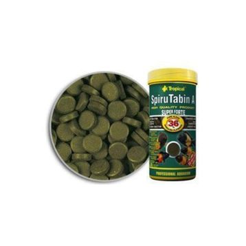 Tropical Super SpiruTabin A 100 Adet Balık Yemi