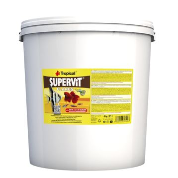 Tropical Supervit 21 lt 4 kg Kova Balık Yemi