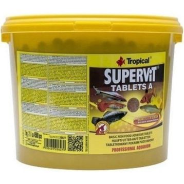 Tropical Supervit 500 Adet Tablets A Balık Yemi