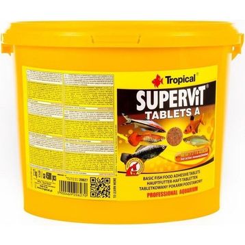 Tropical Supervit Tablets A 50 Adet Balık Yemi
