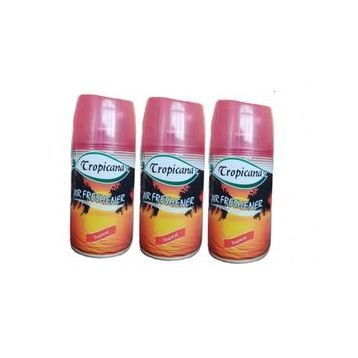 Tropicana 260 ml Tropical Bahar Kokuları Air Freshener Oda Kokusu (3 adet)