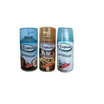 Tropicana Air Freshener Coconut Hindistan Ceviz + Musk Misk + Soft 3x260 ml Oda Kokusu