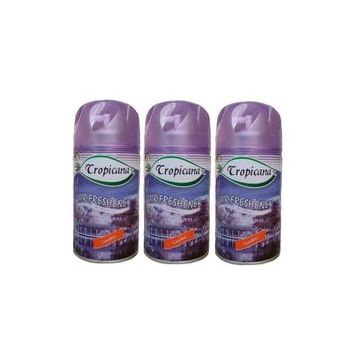 Tropicana Air Freshener Garden Bahçe Bahar Kokuları Parfüm Spreyi 260 ml x 3 Adet Oda Kokusu