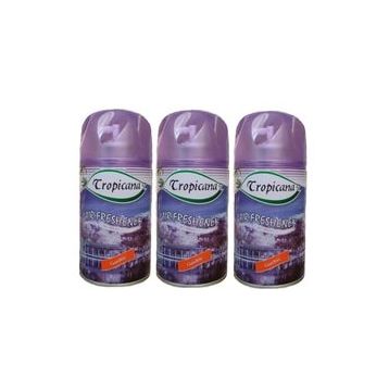 Tropicana Air Freshener Garden Bahçe Bahar Kokuları Parfüm Spreyi 260 ml x 3 Adet Oda Kokusu