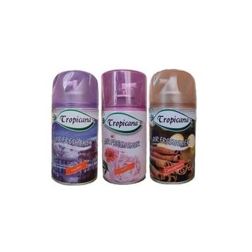 Tropicana Air Freshener Garden Rose Cinnamon Bahçe Kokuları Parfüm Spreyi 260 ml x 3 Adet Oda Kokusu