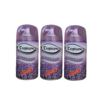 Tropicana Air Freshener Lavander Lavanta Koku Parfüm Sprey 260 ml x 3 Adet Oda Kokusu