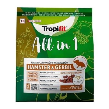 Tropifit All in1 500 gr Hamster Yemi