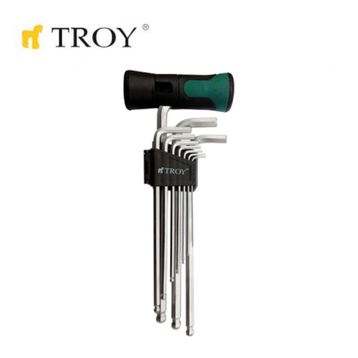 Troy 26202 11 Parça Allen Anahtar Seti