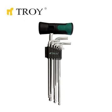 Troy 26202 11 Parça Allen Anahtar Seti