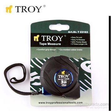 Troy T23163 Stoperli Şerit Metre