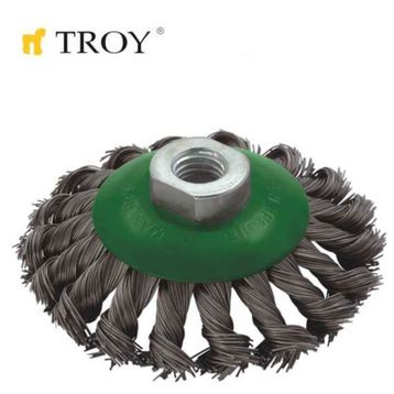 Troy T27705-100 Burma Telli Daire Fırça