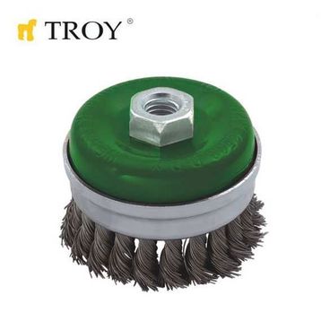 Troy T27708-100 Burma Telli Çanak Fırça