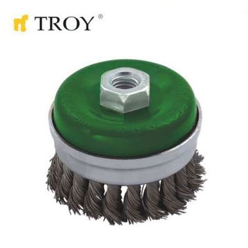 Troy T27708-100 Burma Telli Çanak Fırça