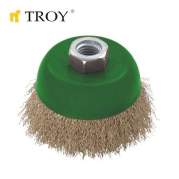 Troy T27710-125 Saçaklı Çanak Fırça