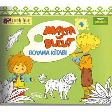 Trt Çocuk/Maysa ve Bulut Boyama Kitabı 4