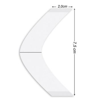 True Tape Elastibond Oval A 2.0x7.5 cm 36 Adet Protez Saç Bandı