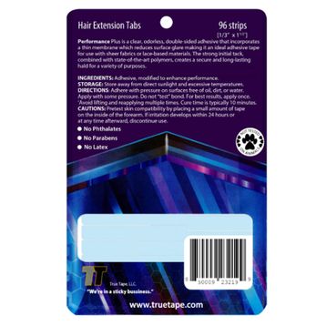 True Tape Performance Plus Hair Extension Tape 4x0.8 cm 96 Adet Bant Kaynak Bandı