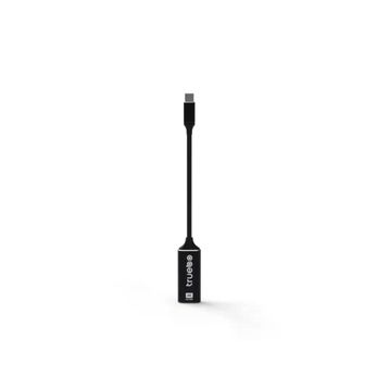 Truebo ShortHDC Siyah USB-C To HDMI Dönüştürücü