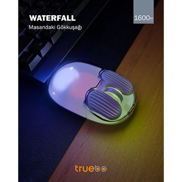 Truebo Waterfall Şarjlı Optik Kablosuz Mouse
