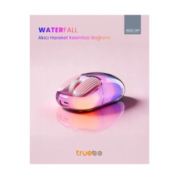 Truebo Waterfall Şarjlı Optik Kablosuz Mouse