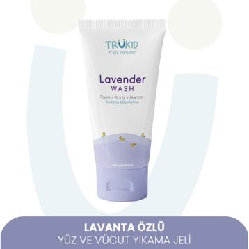 TruKid Lavanta Özlü 235,5 ml Yüz Ve Vücut Yıkama Jeli