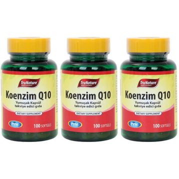 Trunature Coenzyme Q10 Royal Jelly Omega 3 3x100 Kapsül