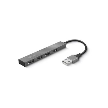 Trust 23786 Halyx 4 Port Mini USB Hub