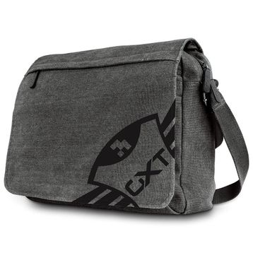Trust Gaming GXT 1260 Yuni Messenger 15.6 inç Notebook için Uyumlu Kanvas Oyuncu Omuz Postacı Çantası