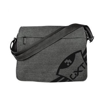 Trust Gaming GXT 1260 Yuni Messenger 15.6 inç Notebook için Uyumlu Kanvas Oyuncu Omuz Postacı Çantası