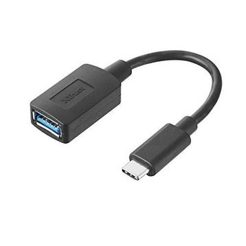Trust Siyah USB C Tipi için USB 3.1 Gen 1 Dönüştürücüsü