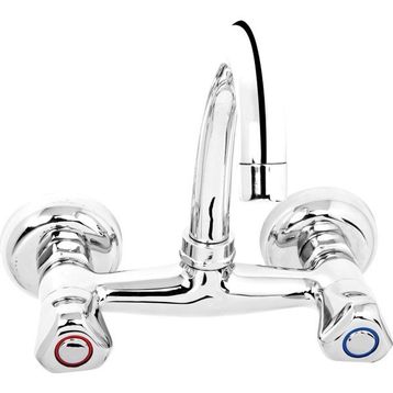 Truva Trigon Krom Dönerli Lavabo Bataryası
