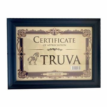 Truva TRV155L 21x29,7cm 3cm A4 Lacivert Çerçeve