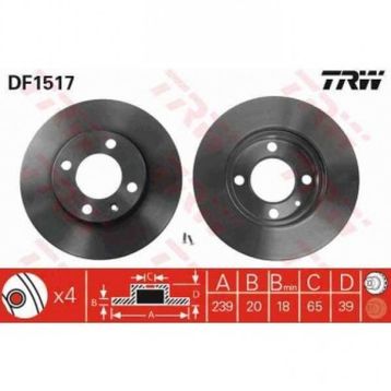 TRW DF1517 Ön Fren Aynası