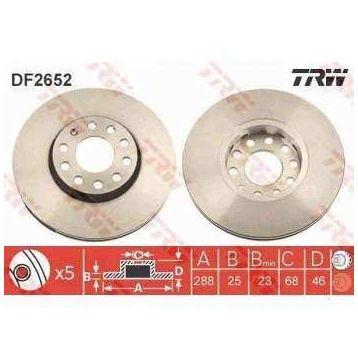 TRW DF2652 Ön Fren Aynası